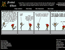 Tablet Screenshot of feudaleffort.com